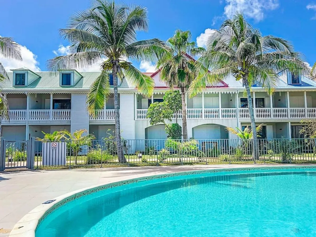 度假居 La Belle Bleue Direct Access To Orient Bay Beach Swimming Pool, 2 Bedrooms