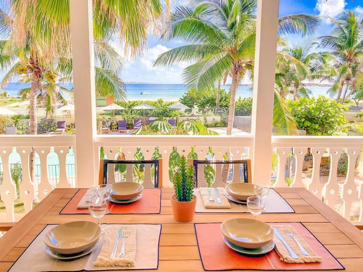 La Belle Bleue Direct Access To Orient Bay Beach Swimming Pool, 2 Bedrooms 0*,