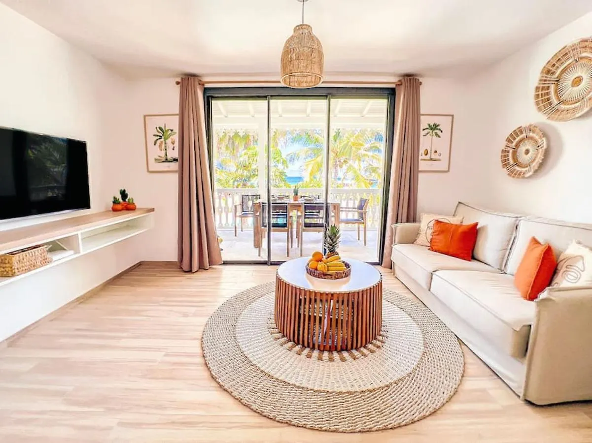 La Belle Bleue Direct Access To Orient Bay Beach Swimming Pool, 2 Bedrooms 0*,  法屬聖馬丁/荷屬聖馬丁